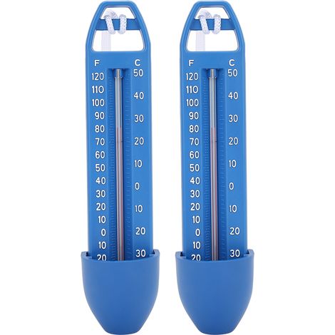 Set Mit 2 Schwimmenden Thermometern, Wasserdicht, Celsius- Und Fahrenheit-skala, Für Schwimmbad Und Spa