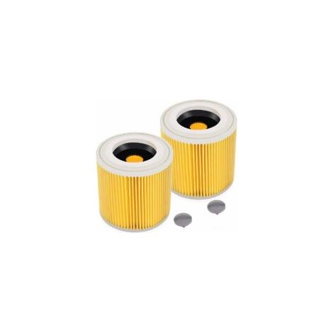 2er-pack Hepa-filter Für Kärcher Staubsauger – Kompatibel Mit Wd2, Wd3, Mv2, Mv3 – 99,98 % Filterleistung Für Partikel Bis Zu 0,3 Μm