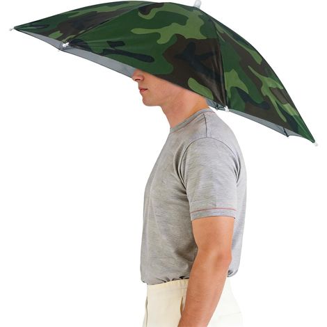 Tarnschirmhut – 69 Cm Durchmesser – Einlagig Mit Silberbeschichtung – Uv-schutz – Ultraleichter Und Tragbarer Sonnenschirm Für Gartenarbeit Und Angeln