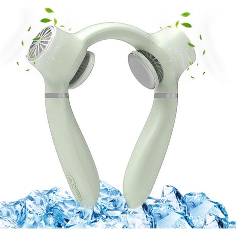 Nackenventilator, 4000 Mah, Freihändig, Kühlchip, Leicht, Camping, Reisen