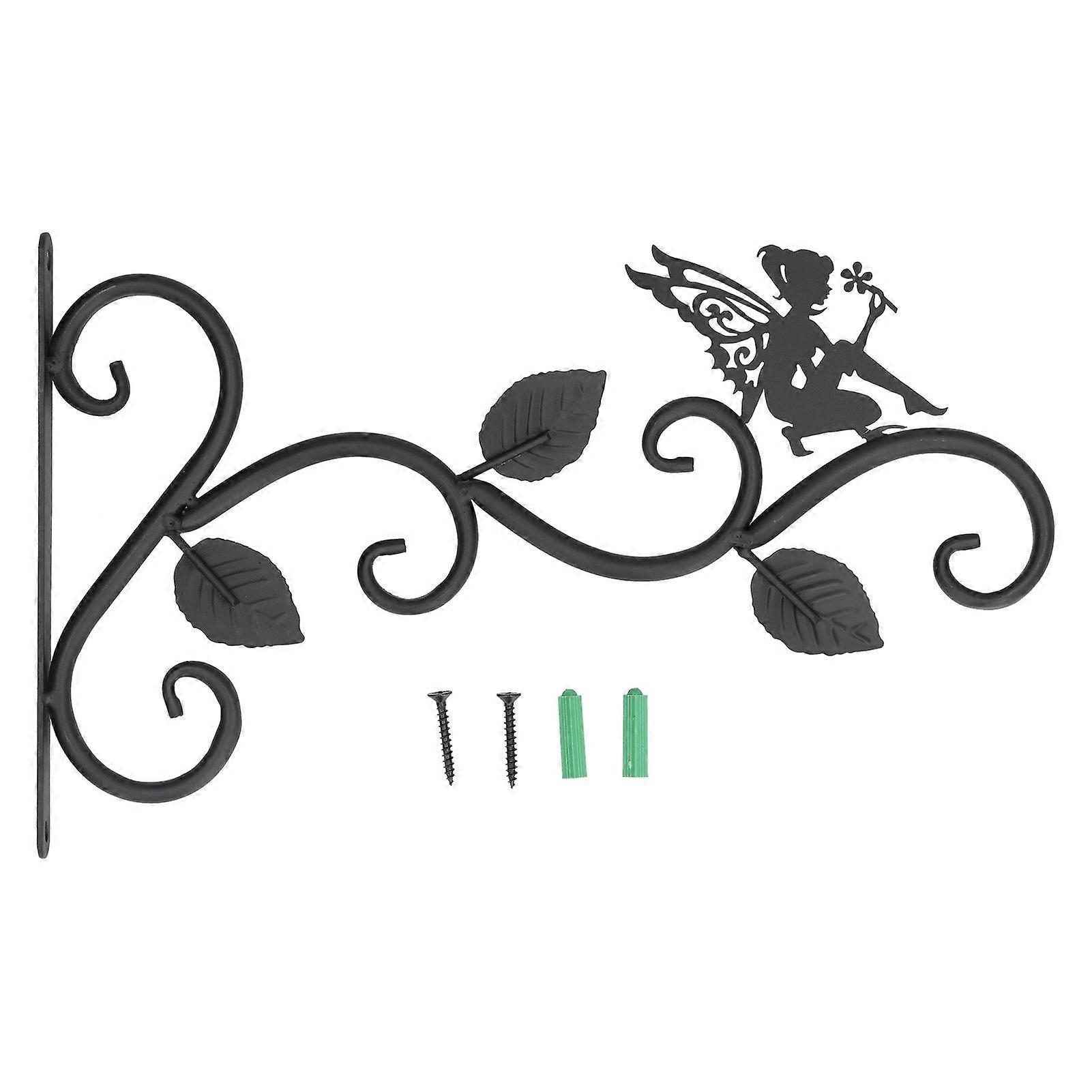 Supporto Per Piante Sospese In Ferro Battuto, Gancio Da Parete Per Vasi Di Fiori, Ideale Per Soggiorno E Balcone.
