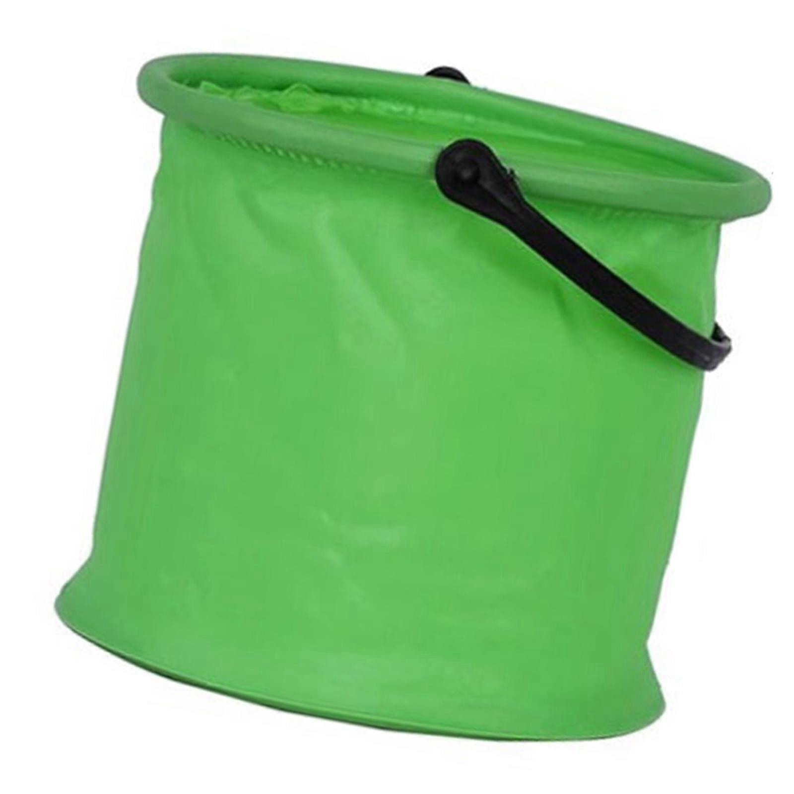 Secchiello Da Gioco Pieghevole Per La Sabbia Con Base A Tenuta Stagna, Ideale Per Attività All'aperto In Piscina O In Spiaggia, Perfetto Per Bambini Che Viaggiano E Per Il Giardinaggio Estivo.