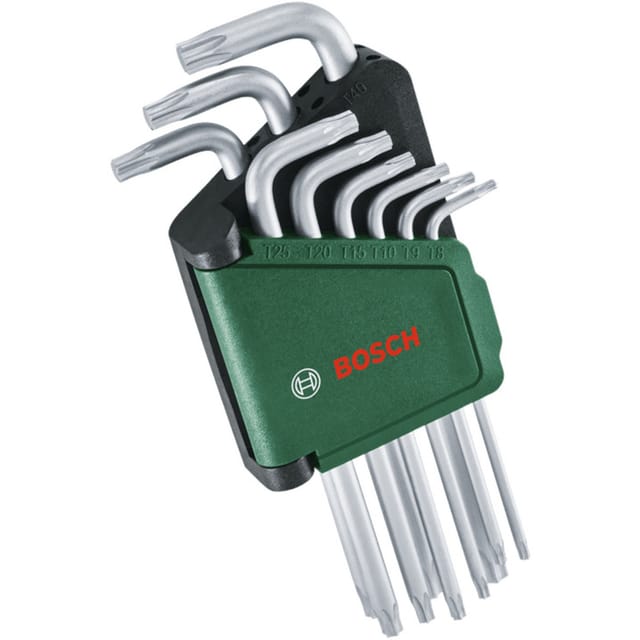 Innenstern Winkelschlüssel Set, 1600A02Z9C, 9-teilig - Bosch