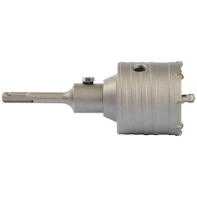 Schlagbohrkrone 68 mm basic SDS-plus Aufnahme + Zentrierbohrer Gewindeaufnahme M22 - Projahn