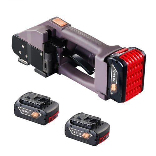 Elektrische Umreifungsmaschine, Für 0,39'-0,75' Pp-pet-bänder, Tragbares Elektrisches Umreifungswerkzeug Mit Digitalanzeige, 2 X 4000 Mah Batteriebetriebenes Automatisches Umreifungswerkzeug - Vevor
