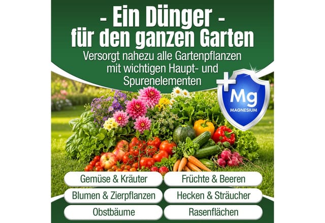 Gartendünger Dünger Garten Premium Universal Langzeitwirkung 5kg