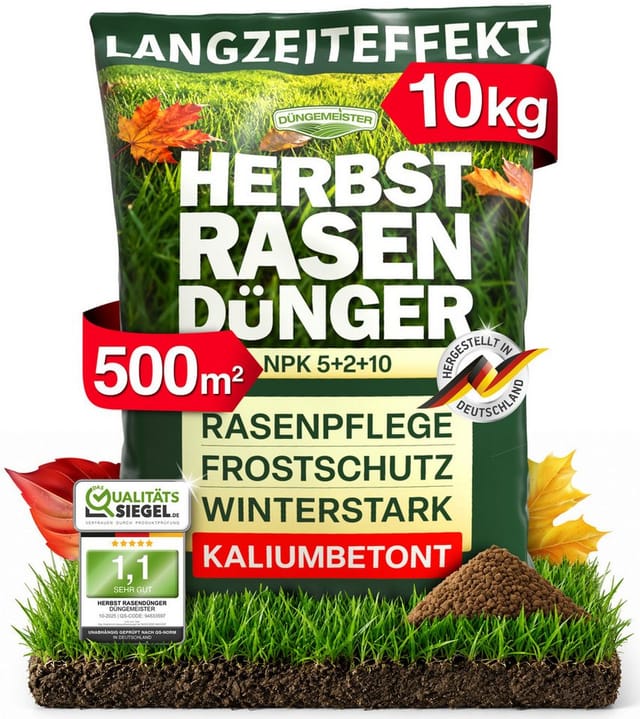 Herbstdünger Rasendünger Langzeitwirkung 10kg