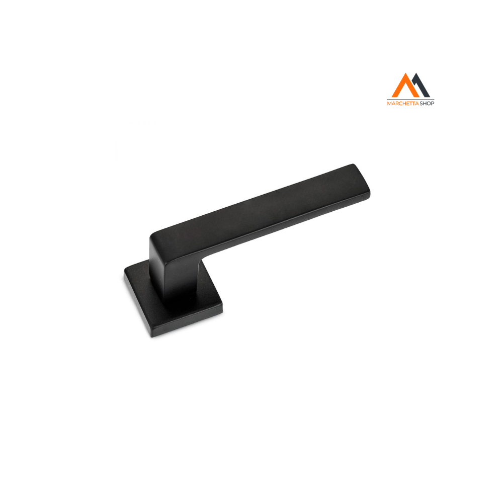 Square Q8 Rbq45 Ral9005op Con Molla Ambidestra