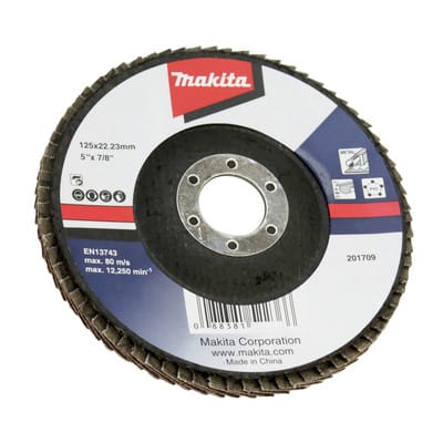 Fächerschleifscheibe 125 mm A120 - D-63507 - Makita