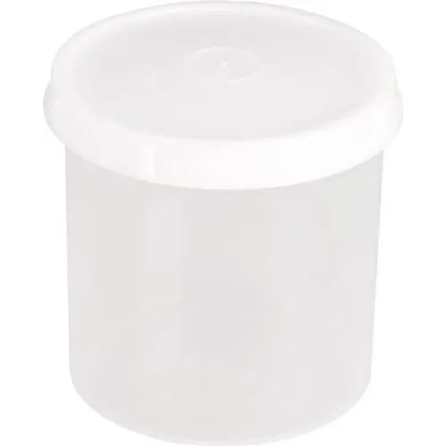 HÜNERSDORFF 915600 Dose 1000 ml mit Schraubdeckel rund natur H126xD125mm
