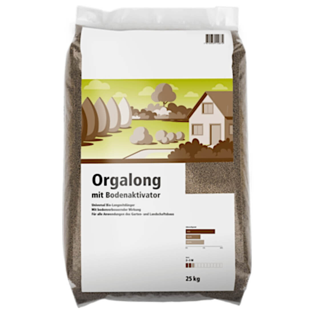 Hauert Bio Orgalong 25 Kg Gartendünger Mit Langzeitwirkung