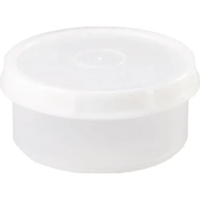Dose 250 ml mit Schraubdeckel rund natur H50xD104mm