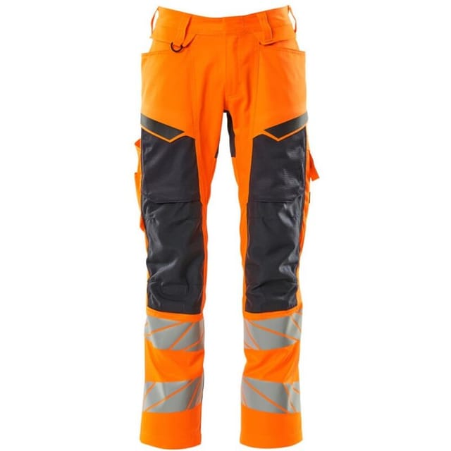 Mascot - Accel. Safe Bundhose Stretch Gr. 82C51 hi-vis or/schwarzbl 19579-236