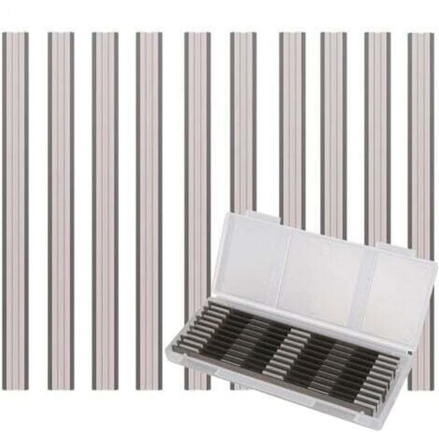 Tigrezy - 10-teiliges Elektrohobelmesser-Set, 82 x 5,5 x 1,1 mm, für Hobelmaschinen von Makita, Black & Decker, Bosch, DeWalt und Elu