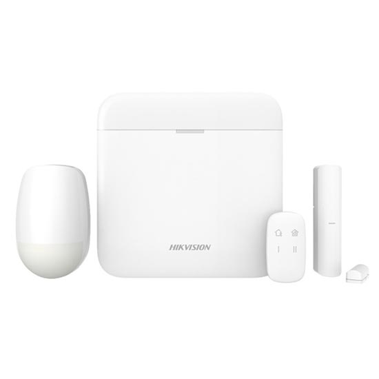 Hikvision Axpro Ds-pwa64m-kit-we Wireless Alarm Kit 868mhz Axiom Pro Hub 64 Zones Gprs/3g/4g App Mobile Hik-connect