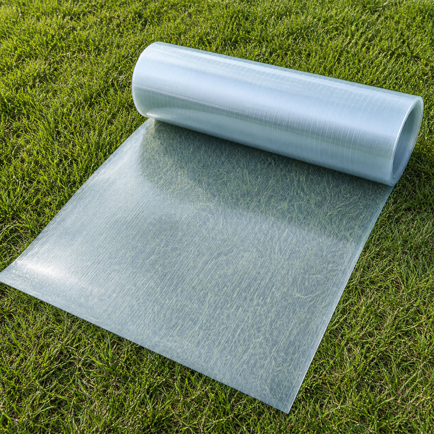 Jiubiaz Gfk Lichtplatte 50x500cm Transparent 0,8mm Flexible Dachplatte Gewächshaus