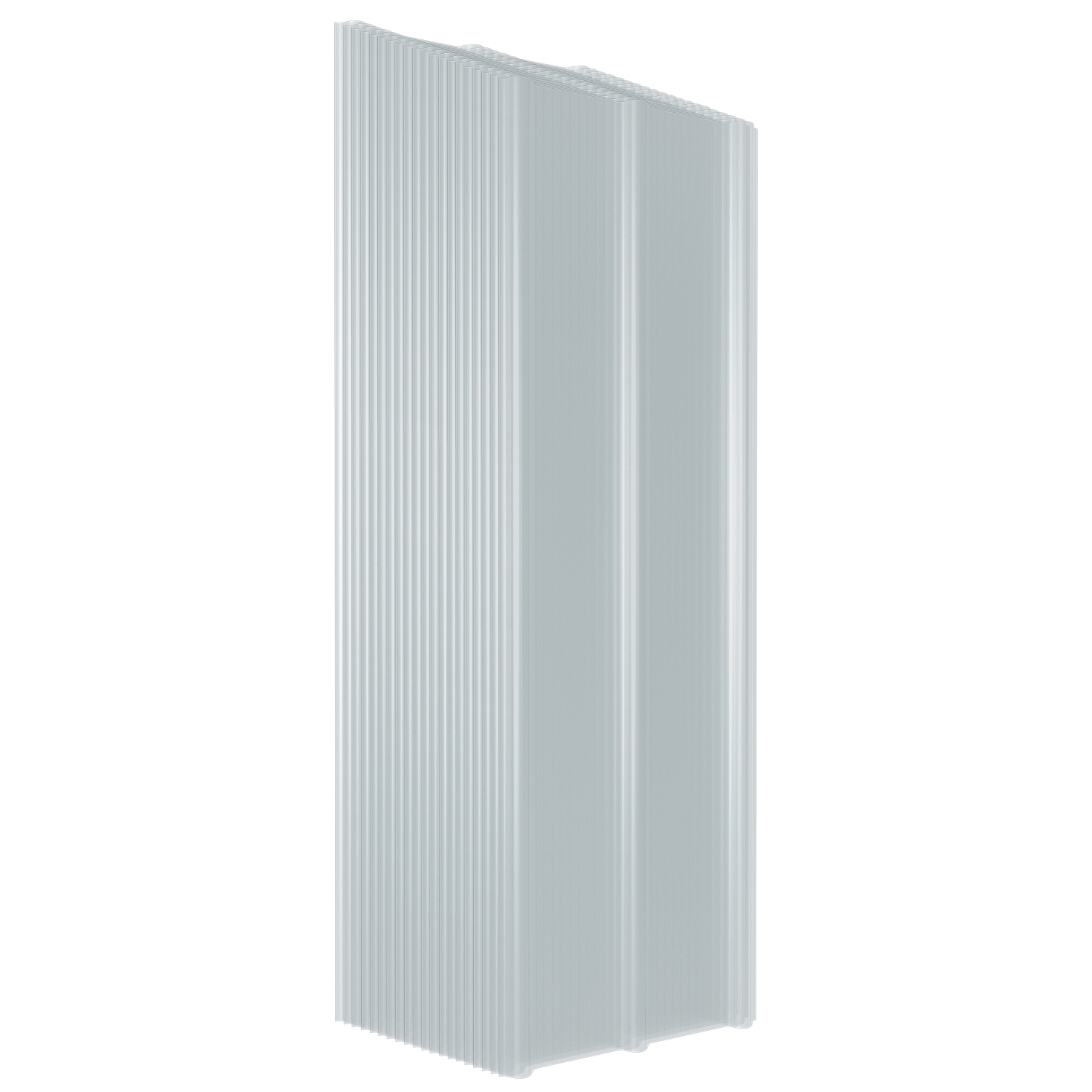 Jiubiaz 20x Klare Frp Dachplatten 50x160 Cm 1 Mm Trapezprofil, Uv- & Wetterfest, Hagelsicher, Mit Schrauben Für Gewächshaus Carport