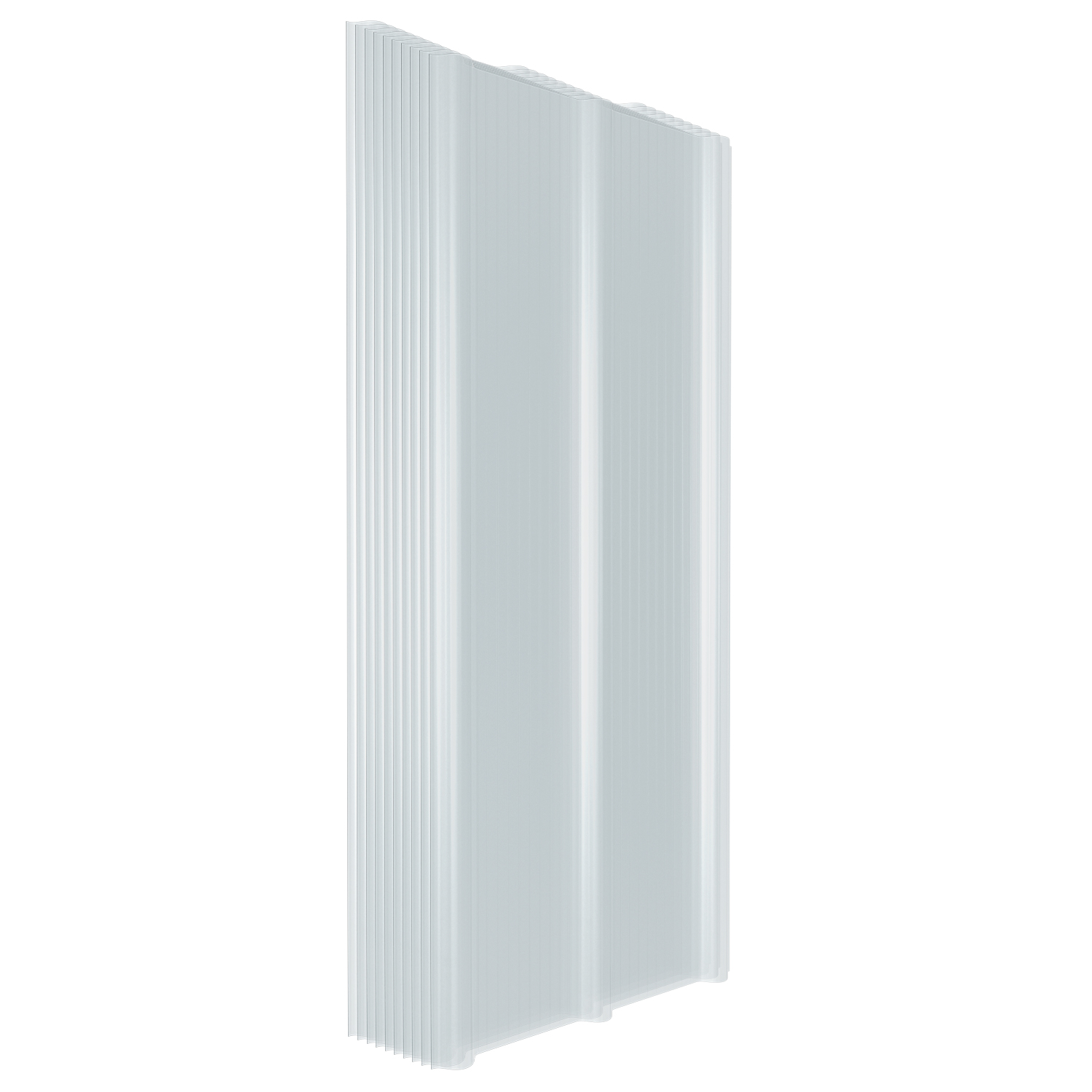 Jiubiaz 10x Klare Frp Dachplatten 50x120 Cm 1 Mm Trapezprofil, Uv- & Wetterfest, Hagelsicher, Mit Schrauben Für Gewächshaus Carport