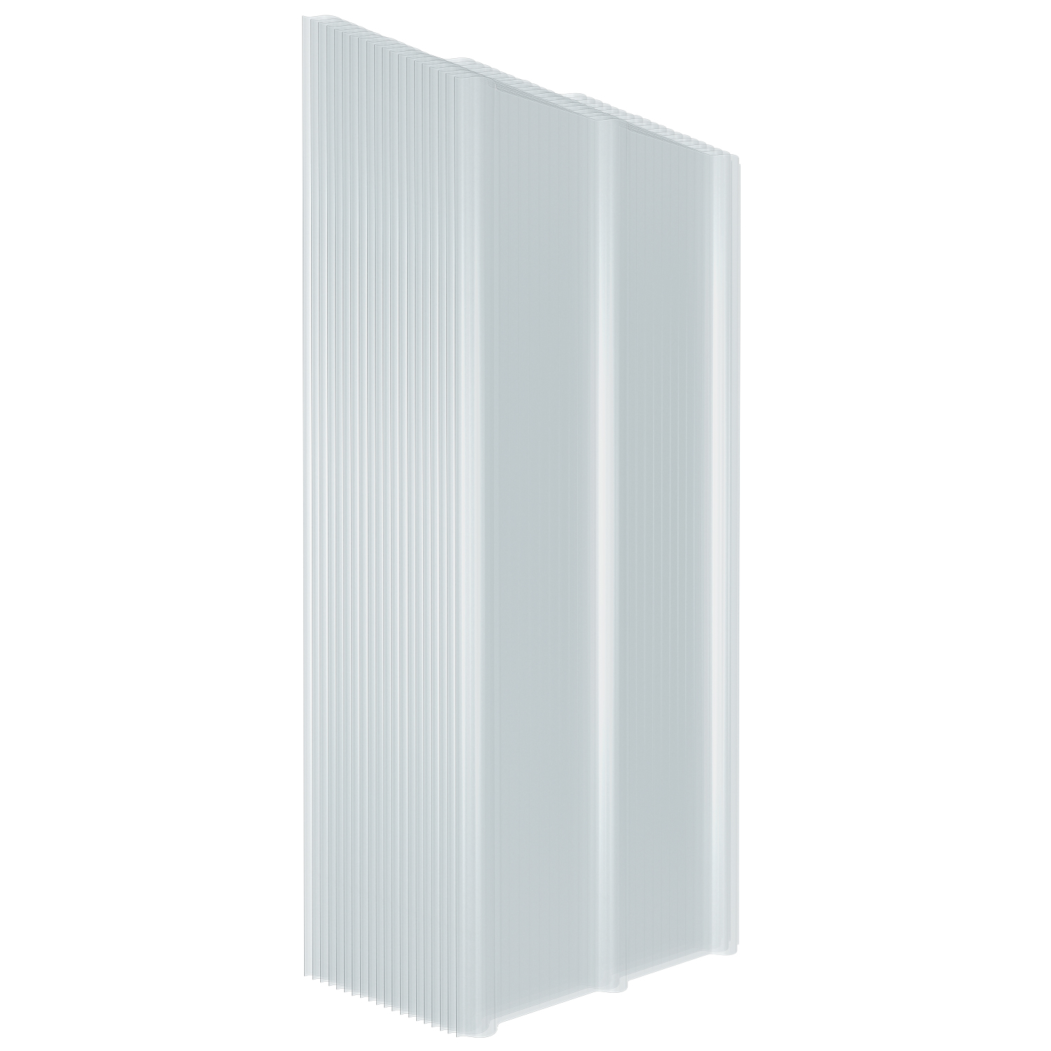 Jiubiaz 20x Klare Frp Dachplatten 50x120 Cm 1 Mm Trapezprofil, Uv- & Wetterfest, Hagelsicher, Mit Schrauben Für Gewächshaus Carport