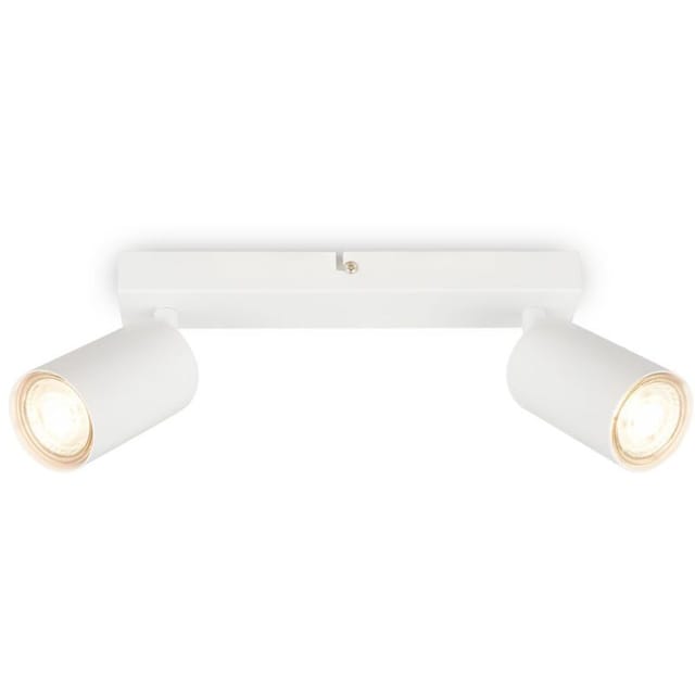 Briloner - Deckenstrahler Spotleuchte Deckenlampe Wohnzimmer Flur schwenkbar, 2-flammig