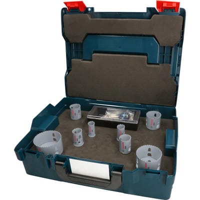 Bosch - pro Multi Material pc Plus Lochsägen-Set, 22-83 mm, 11-tlg. in l-boxx