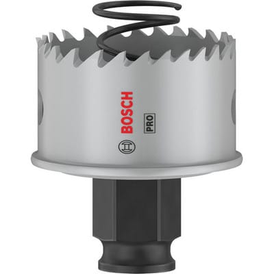 Bosch 1x Säge de crown PRO Sheet Metal Power Change Plus (für Klingen de Edelstahl, Klingen de Stahl, Ø 44 mm, Profi-Zubehör Bohrmaschine)
