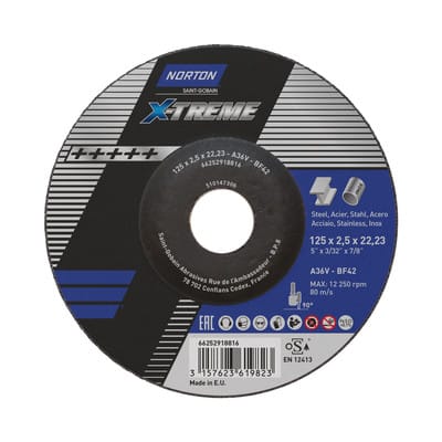 Trennscheibe X-Treme 125x2,5 T42
