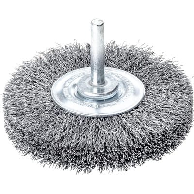 Schaft-Rundbürste Stahldraht gew. 30x0,2mm Lessmann
