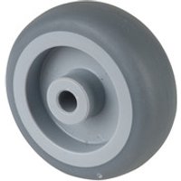 Gummirad 50mm A80.054 Kst. Gl Blaugrau Radkörper - Bs Rollen Bild 2