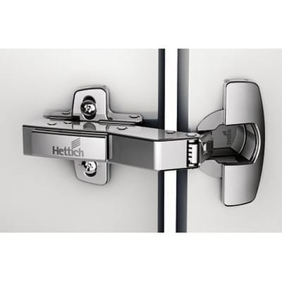FP - Hettich Möbel-Topfscharnier, Sensys 8639i, 9088017, 95°, Zinkdruckguss silber vernickelt