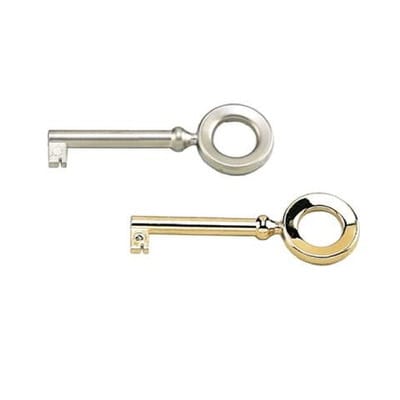 FP - Hettich MB-Schlüssel, Typ 0844565, mit Bart, Schaft ø 6, vernickelt