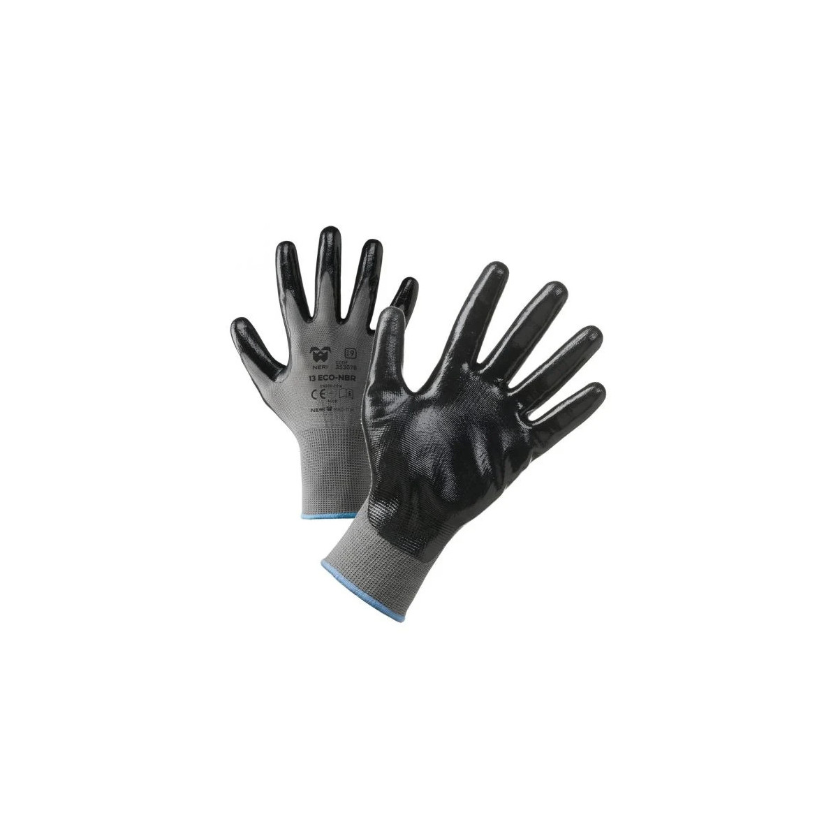 Neri Safety Schutzhandschuhe Aus Synthetikfaser Stärke 13 Cf12 Pa 350 Gr. 7 - Packung Mit 12 Paaren