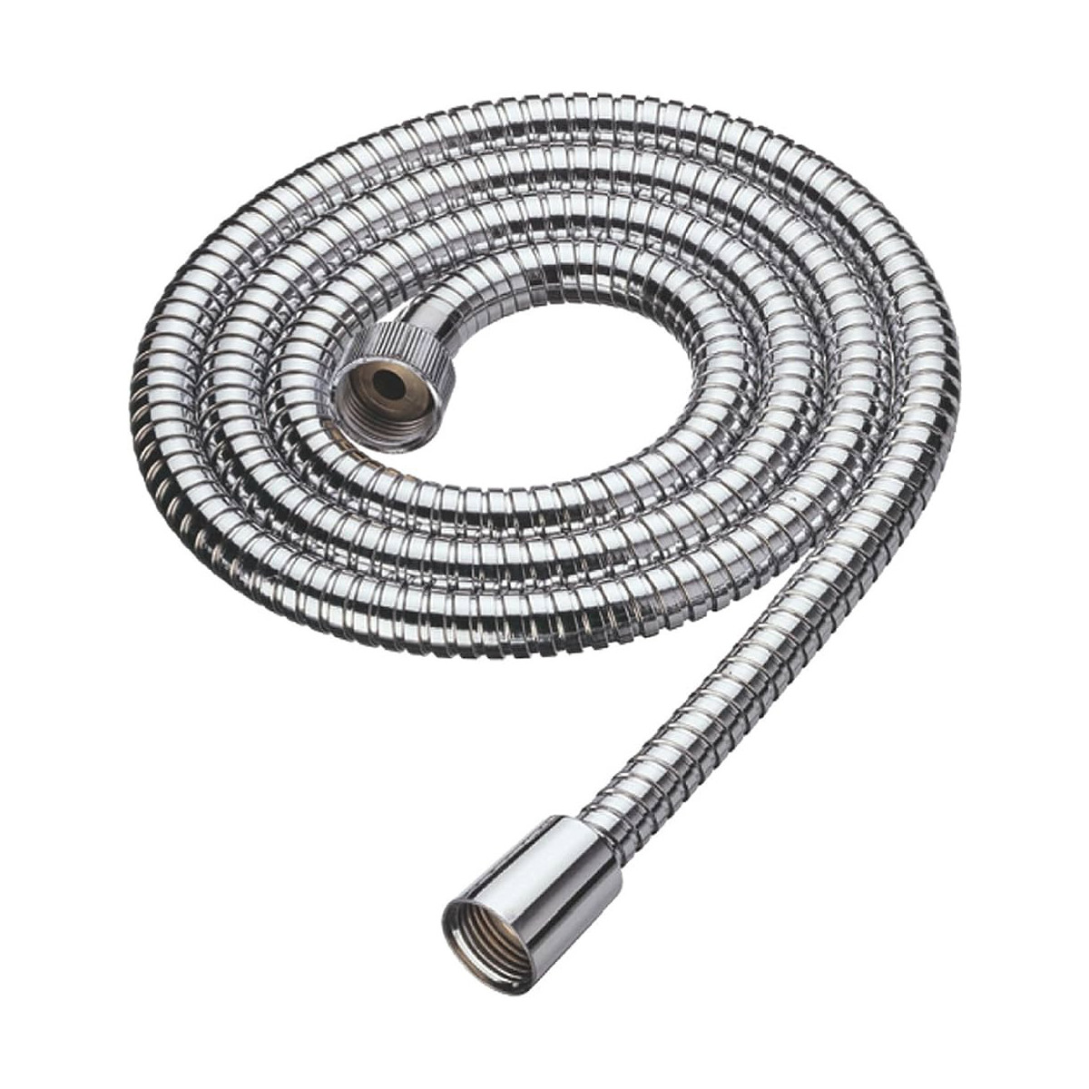 Idro Bric Flexibler Duschschlauch Konisch Torsionsfrei Ss304 Ø 16 Mm 1/2"f - 1/2"f 175 Cm