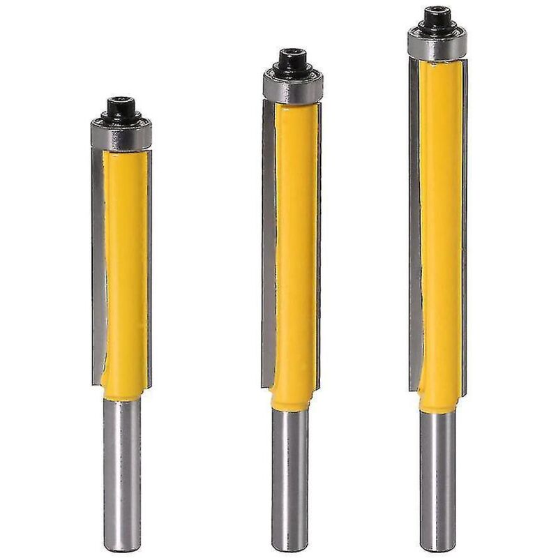 3-teiliger Holzfräser Mit Oberem Kugellager