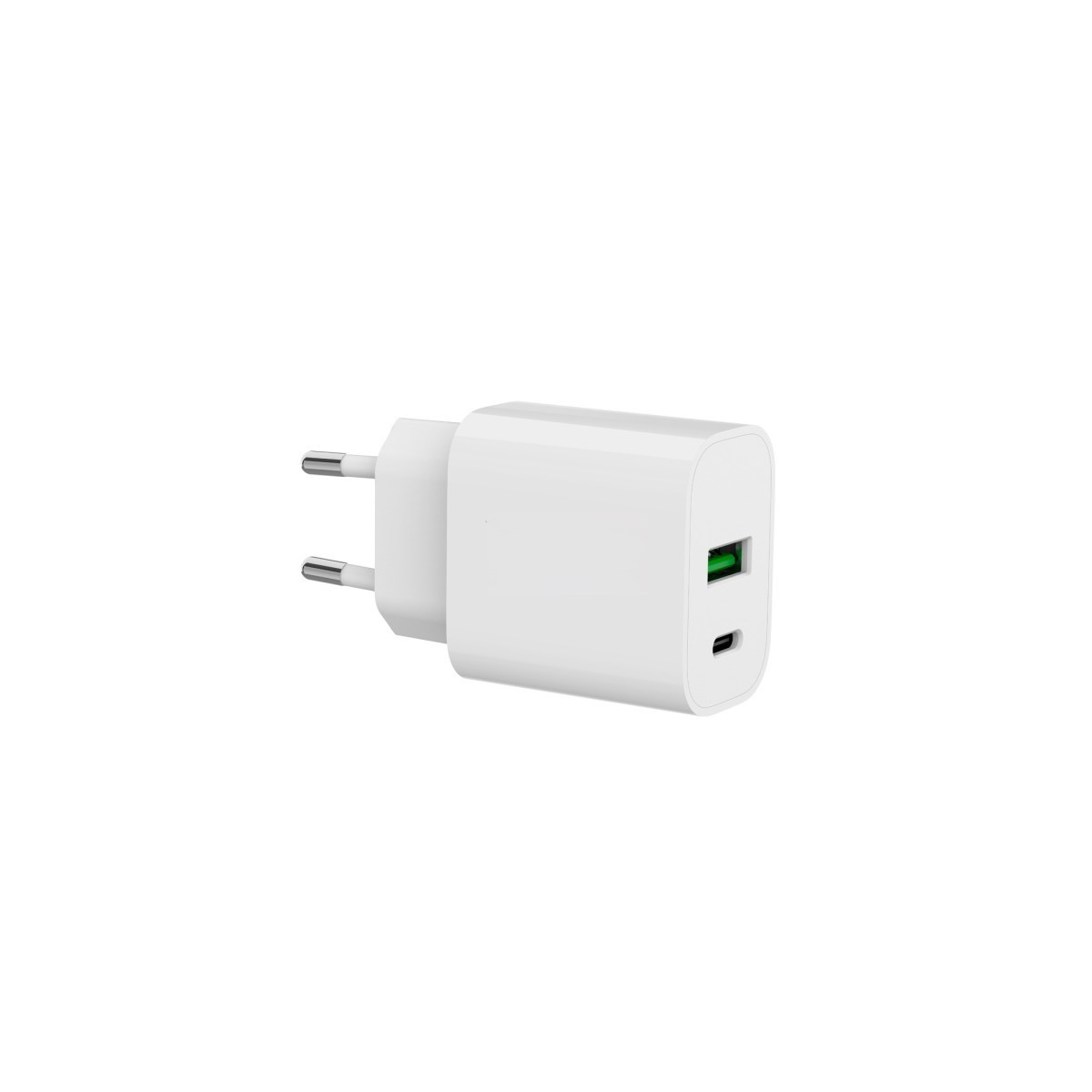 Fenner Netzteil 20 W Usb-c Und Usb-a Schnellladegerät Weiß
