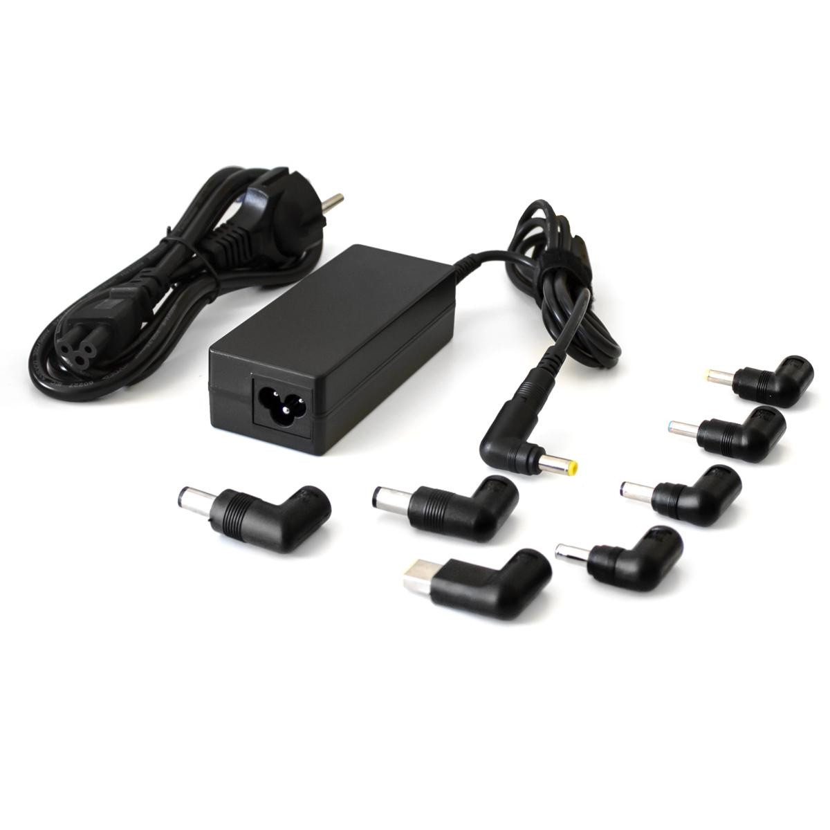 Techmade Universelles Notebook-netzteil 65w 8 Tips Tm-afua06