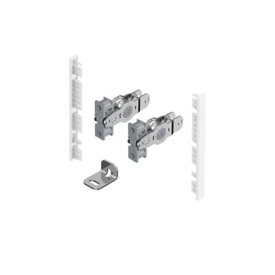 HETTICH AvanTech YOU Frontverbinder Zarge Innenfrontprofil H 101 weiß
