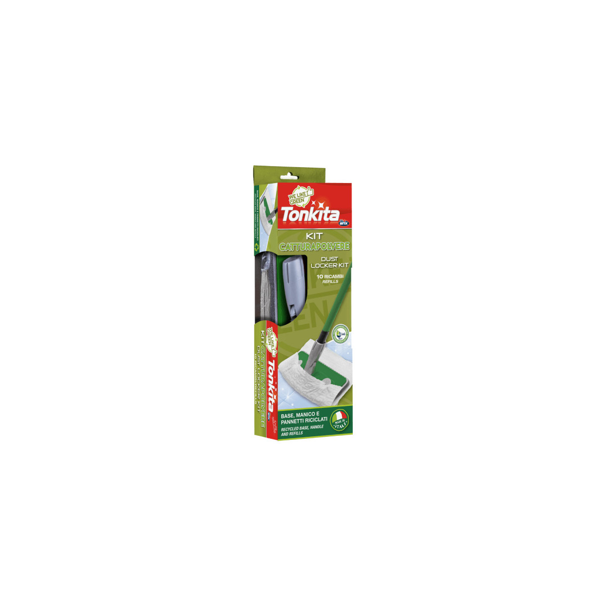 Tonkita Staubtücher We Like Green 30 Stk (20+10) 28,5x22,5 Cm
