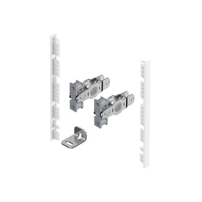 HETTICH AvanTech YOU Frontverbinder Zarge Innenfrontprofil H 139 weiß
