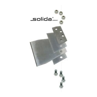 Solida Ersatzteilset für SDS-max Spachtelmeißel, 12-tlg.
