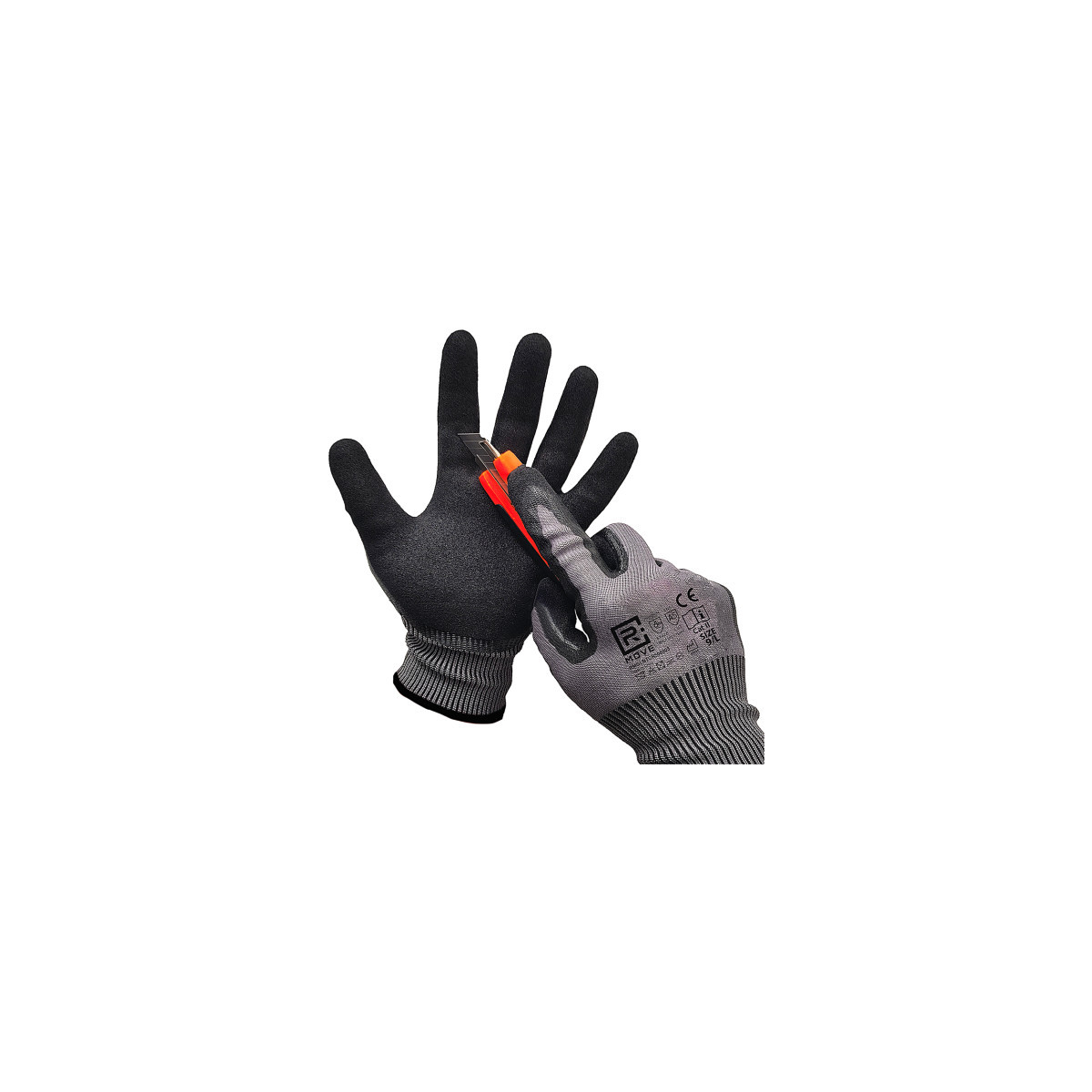 Rmove Schnittschutzhandschuhe Stufe 5 Aus Nitril Größe L 1 Paar