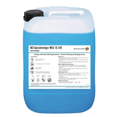 IBS-Spritzreiniger WAS 10.100 (ehem. Heißentfetter) 20 L Kanister