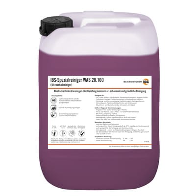 IBS-Ultraschallreiniger WAS 20.100 20 L Kanister