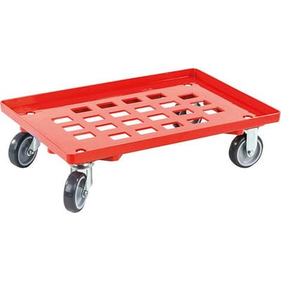 FP - Transportroller 416 x 615mm rot Raster