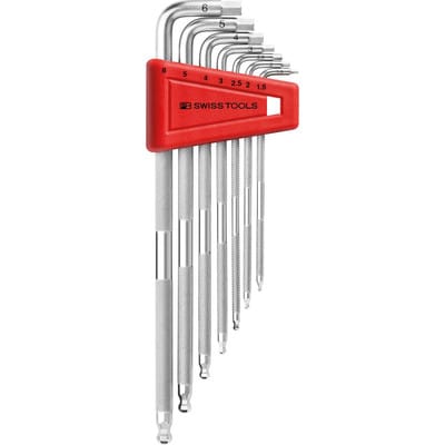 FP - Winkelschraubendreher- Satz im Kunststoffhalter 7-teilig 1,5-6mm safety Kugelkop