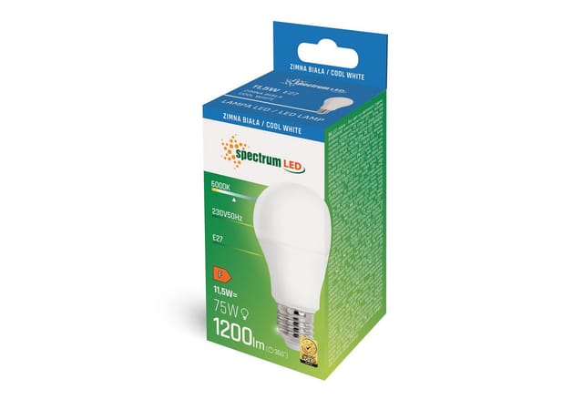 Spectrum - glühbirne led kalt E-27 230V 11,5W 13909