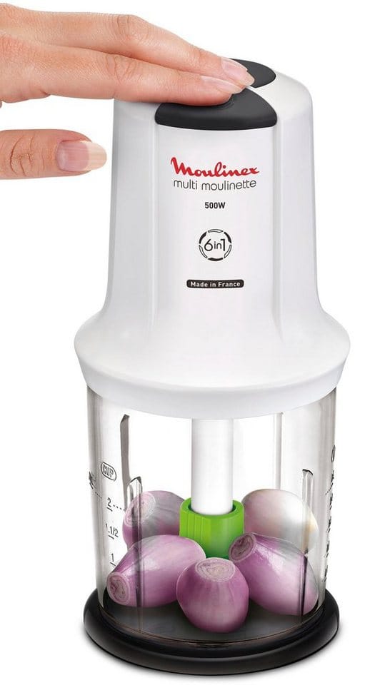 Moulinex AT723110 elektrischer Fleischwolf de 0,5 L 500 W White