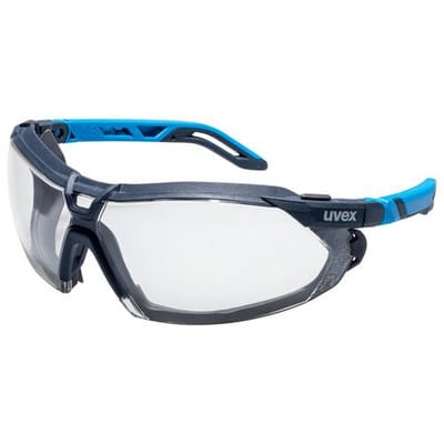 uvex i-5 9183180 Schutzbrille inkl. UV-Schutz Blau, Grau EN 166, EN 170 DIN 166, DIN 170