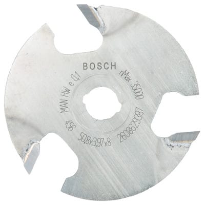 Scheibennutfräser, 8 mm, D1 50,8 mm, l 4 mm, g 8 mm - Bosch