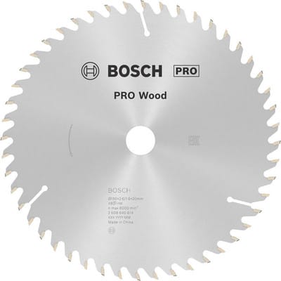 Pro Wood Kreissägeblatt, 190 x 2,6 x 20 mm, T48 - Bosch